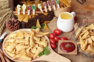 Mısır snack ve cips Mısır ham lezzetli