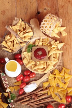 Mısır snack ve cips Mısır ham lezzetli