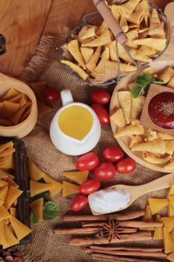 Mısır snack ve cips Mısır ham lezzetli