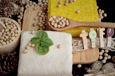 Soya ve soya fasulyesi lezzetli