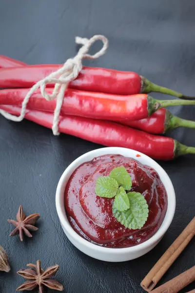 Korean red pepper gochujang for cooking — Stock Photo, Image