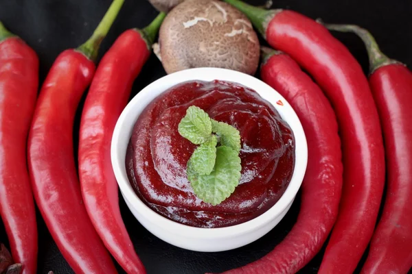 Korean red pepper gochujang for cooking — Stock Photo, Image