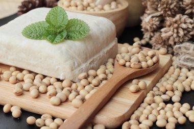 Soya ve soya fasulyesi lezzetli