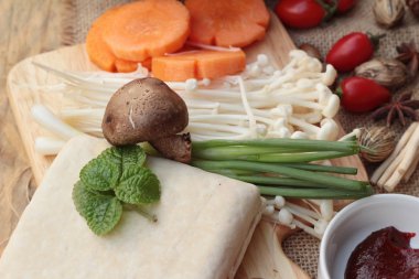 Kore tofu çorba lezzetli yapmak