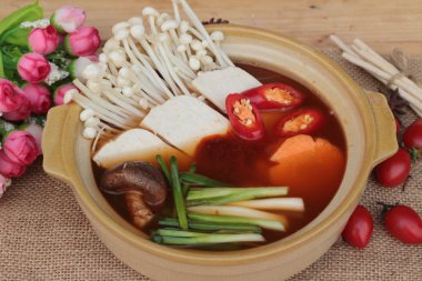 Kore tofu çorba lezzetli yapmak