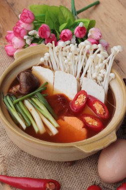 Kore tofu çorba lezzetli yapmak