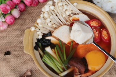 Kore tofu çorba lezzetli yapmak