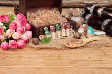 Şeker kamışı ve doğadan taze kamışı