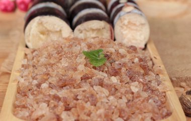 Şeker kamışı ve doğadan taze kamışı