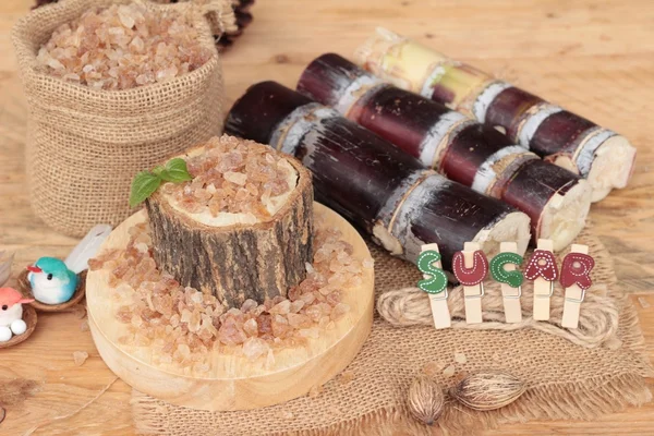 Şeker kamışı ve doğadan taze kamışı