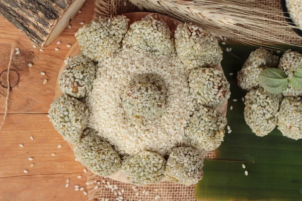 Dolci sesamo e semi di sesamo è delizioso — Foto Stock