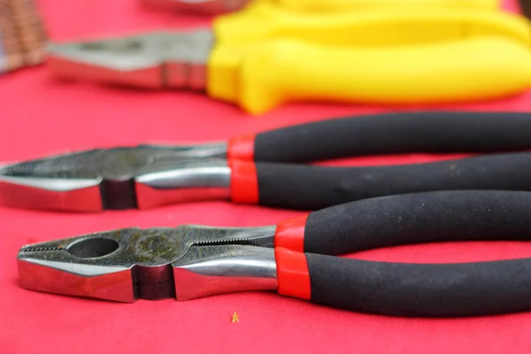 Closeup of assorted work tools — Stock Photo, Image