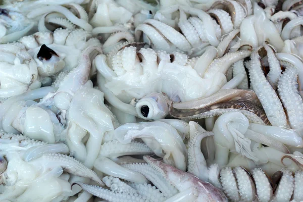 Taze kalamar - içinde belgili tanımlık tepsi