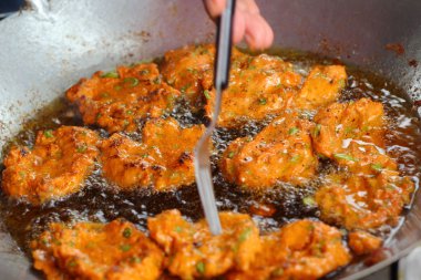 Kızarmış Balık patty içinde belgili tanımlık çarşı