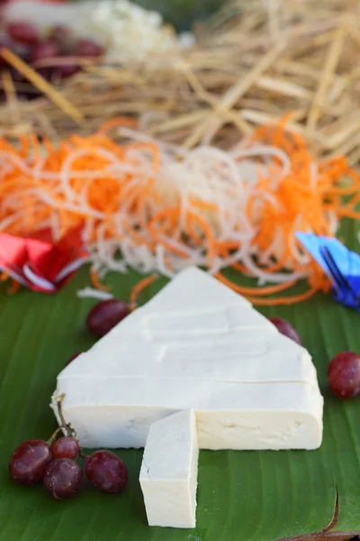 Desenho de árvore de Natal de comida — Fotografia de Stock