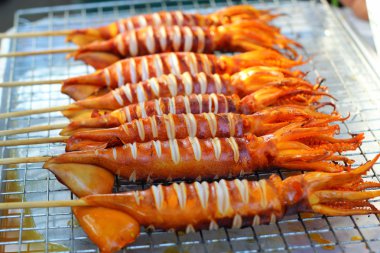 b-Barbekü Izgara kalamar piyasada