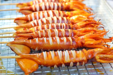 b-Barbekü Izgara kalamar piyasada