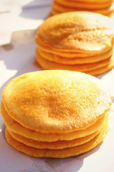 Pancake snack in the market — Stock Photo, Image