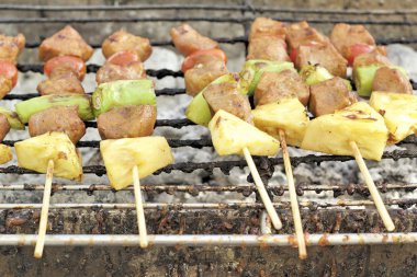 Bar-BQ veya barbekü ızgara et