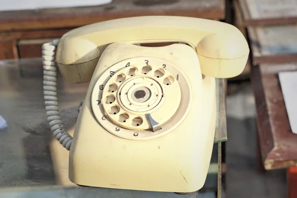 Starý telefon vintage styl — Stock fotografie