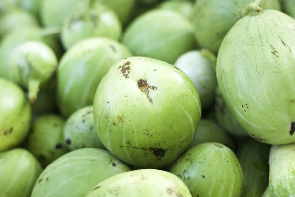 Calabash fresco sul mercato — Foto Stock