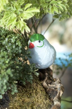 Heykel kuşlar Bahçe Dekorasyon için