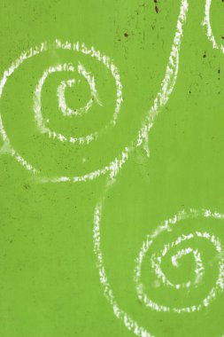 yeşil ahşap arka plan beyaz lekeler ile.