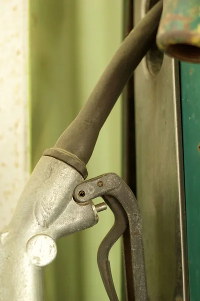 Pompa benzina vecchio retrò vintage — Foto Stock