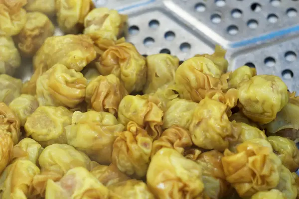Dumplings al vapor chinos — Foto de Stock