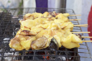 b-Barbekü Izgara kalamar piyasada