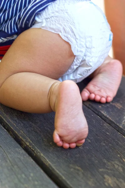 Dětské nohy — Stock fotografie