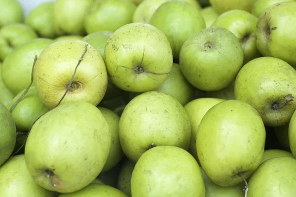 Manzana verde fresca — Foto de Stock