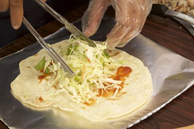 Lezzetli tatlar kebabı yapma