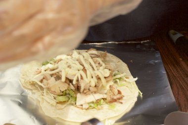 Lezzetli tatlar kebabı yapma