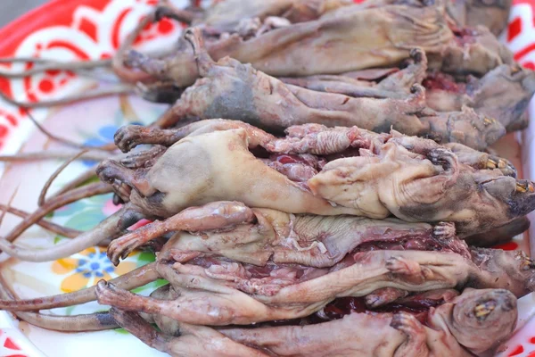 Ratten frisch zum Kochen — Stockfoto