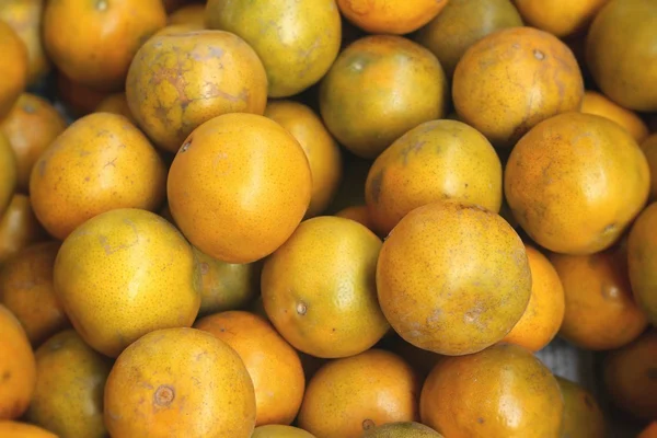 Orangen Früchte auf dem Markt — Stockfoto