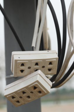 Trafo kabine açık elektrik kontrol 