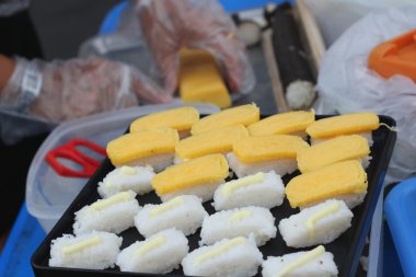 Japon suşi Japon geleneksel - yapma Gıda