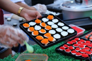 Japon suşi Japon geleneksel - yapma Gıda