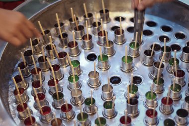 Buzlu şeker buz tüp Tayland at