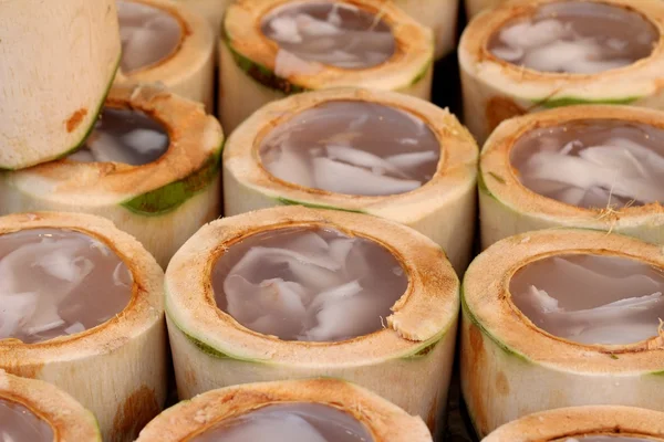 Kokosnoot agar heerlijke, Aziatische dessert — Stockfoto