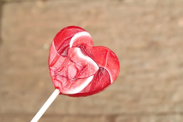 Candy valentines hjärtan — Stockfoto