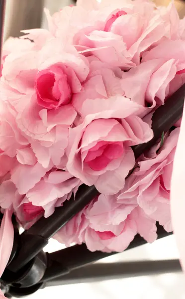 Vintage bukiet różowe róże piękne. — Zdjęcie stockowe