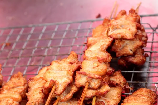 Bar-B-Q cerdo en el mercado — Foto de Stock