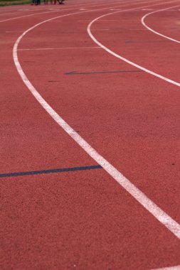 бігова доріжка для на стадіоні.