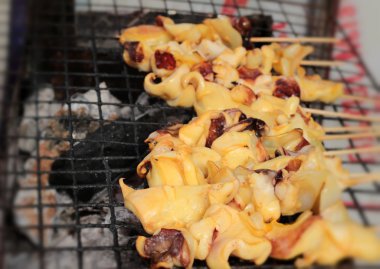 b-b-q ızgara kalamar piyasada