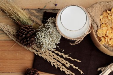 Mısır pul ve süt cam