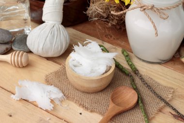 Hindistan cevizi ve süt, yağ coco organik sağlıklı gıda ve güzellik için 