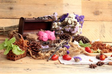 Kuru Kızartma domuz eti şeritler halinde.