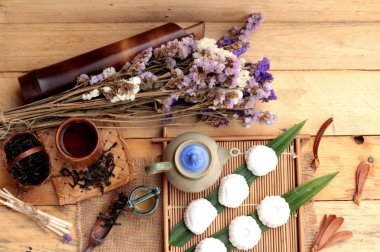 Mochi Japon tatlı köftesi soya fasulyesi lezzetli.